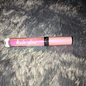 VS Holographic lip gloss in electric blush SEALED